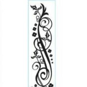 Darice 12 inches embossing border - FLOURISH